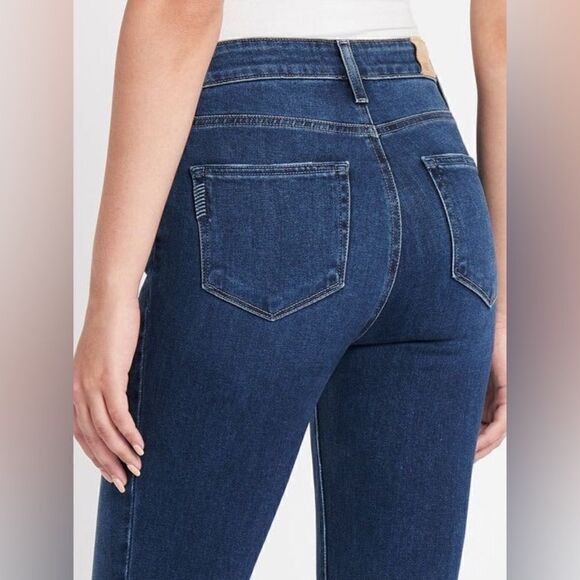 Paige Hoxton Skinny Blue Jeans Ankle Mid Rise Size 25 - Picture 5 of 13